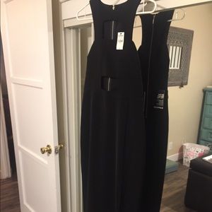 Long Black Cocktail Dress